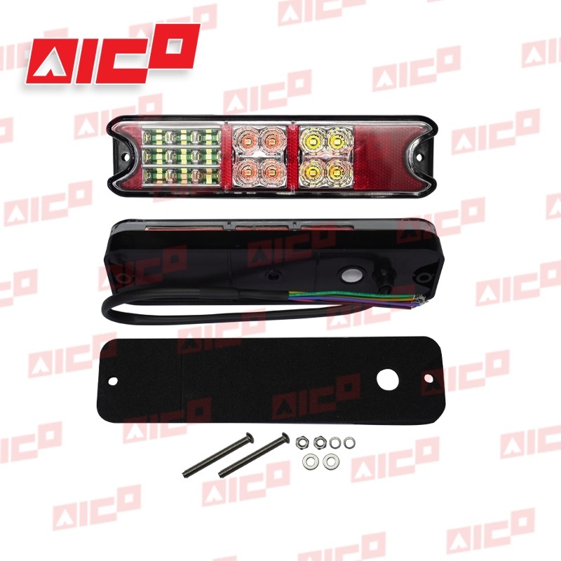 ไฟท้ายโฟล์คลิฟท์ FORKLIFT  LAMP REAR COMBINATION หลอด LED รหัสสินค้า 60704-W0104