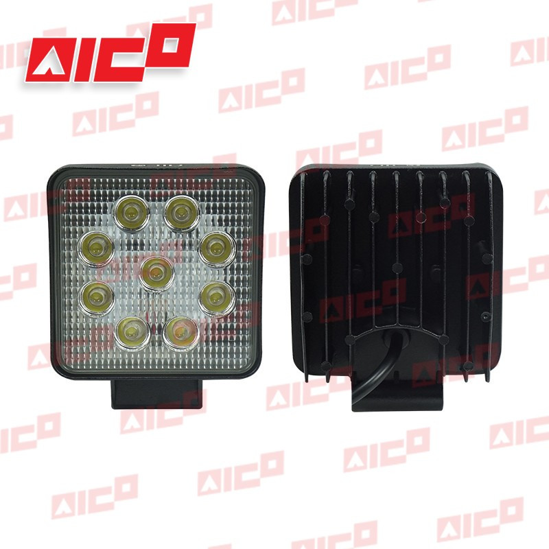 ไฟหน้า LAMP HEAD LED 9 หลอด FLOOD BEAM รหัสสินค้า 60701-W0144